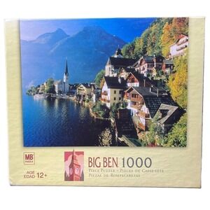 Big Ben 1000 Piece Puzzle Hallstatt Austria SEALED 2005